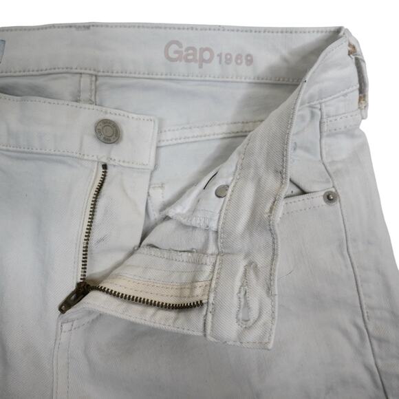 GAP Womens 27 Girlfriend Distressed Jeans - Picture 8 of 11
